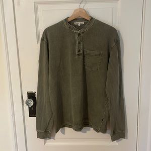 Alex Mill Garment Dye Henley - Size Small